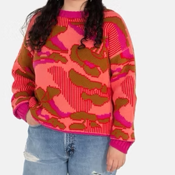 Picnicwear Sweaters - Picnicwear Psychedelic Forest Sweater